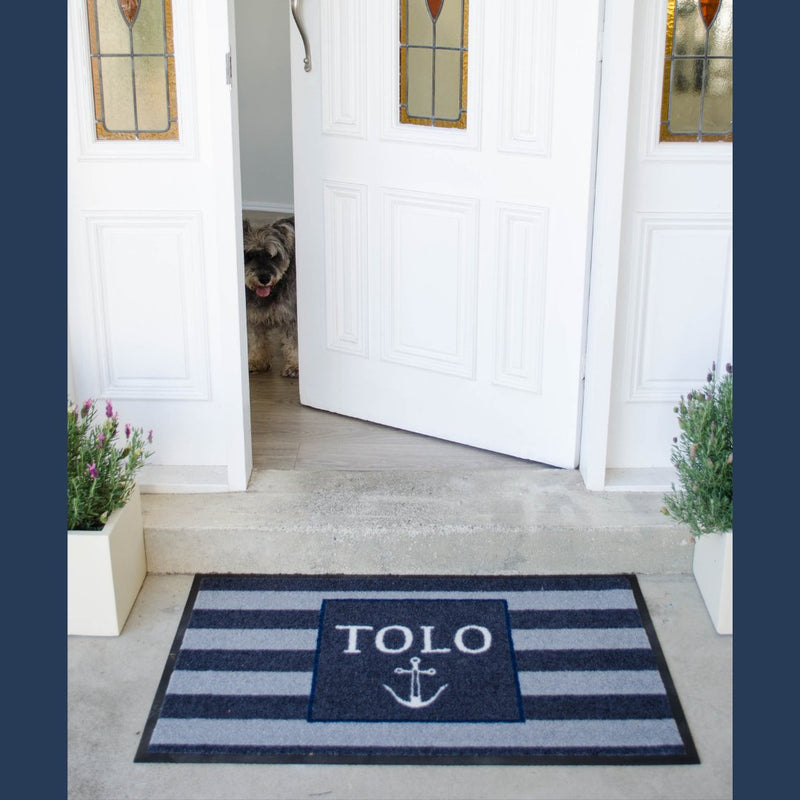 Customised Hamptons Coastal Style Doormat - Adoremat