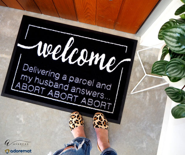 Online Shopper Addict Doormat - Adoremat