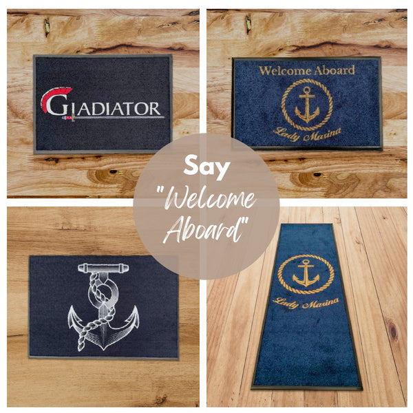 Yacht, Boat & Marine Custom Design Mats (including Delivery) - Adoremat