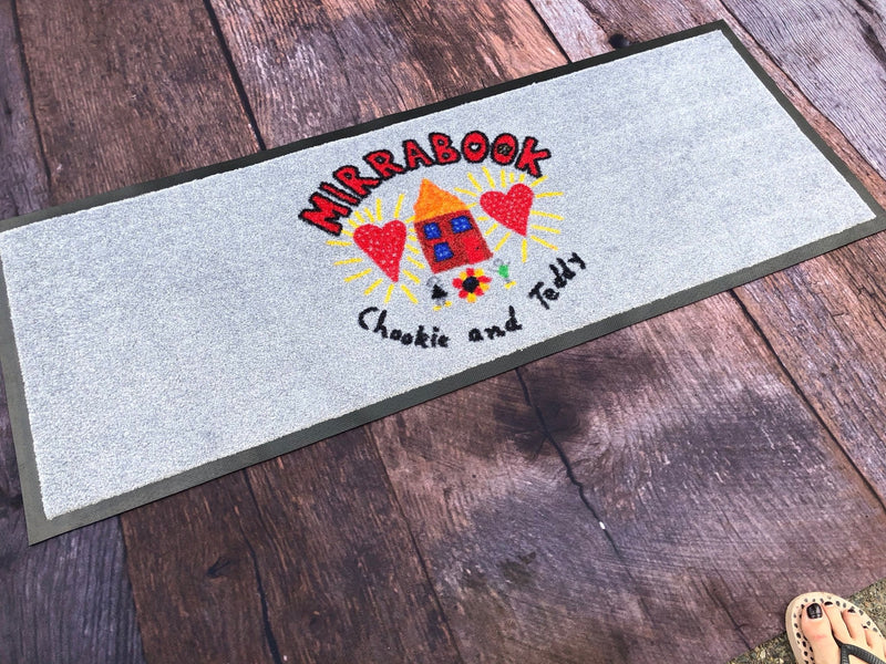 Your Logo, Photo or Artwork on a Doormat (CUSTOM) - Adoremat