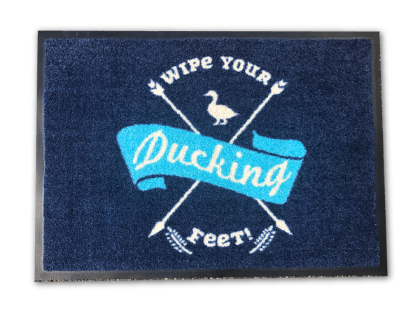 Wipe Your Ducking Feet Doormat