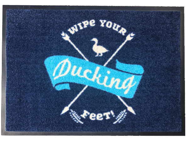 Wipe Your Ducking Feet Doormat
