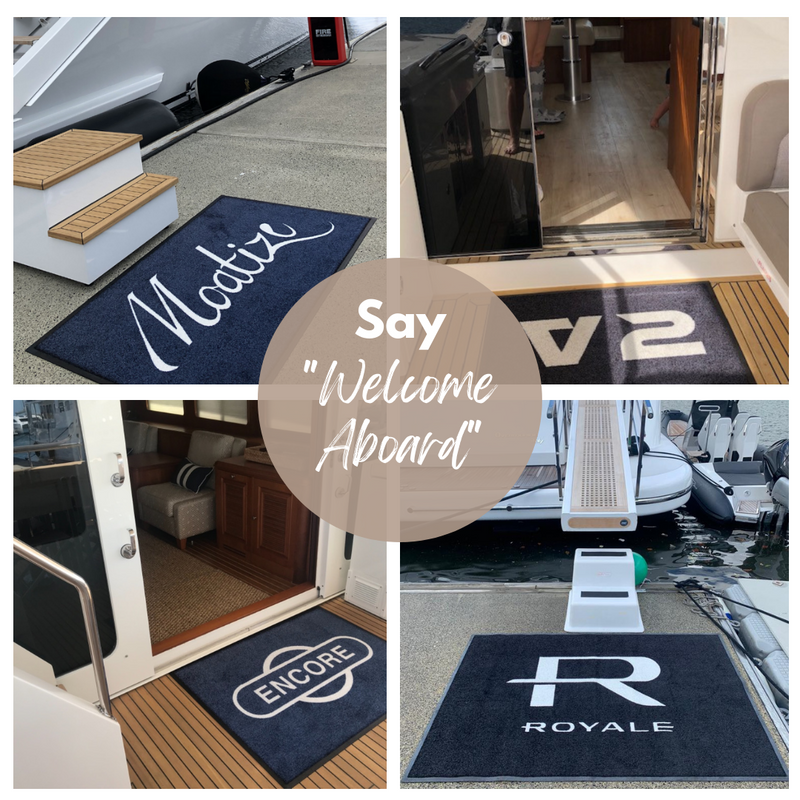 Yacht, Boat & Marine Custom Design Mats (including Delivery)